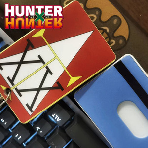 Porta Tarjetas de PVC de Alta Calidad de 2 Colores con Diseño de <span class=keywords><strong>Hunter</strong></span> X <span class=keywords><strong>Hunter</strong></span>, Llavero como Regalo Promocional para Estudiantes y Cosplay - Product Image 4