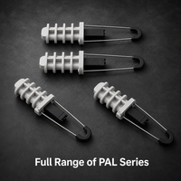 Pince de tension autoportante PAL1500 pour câble ADSS, fixation par cale pour câble à fibres optiques, de 11 mm à 14 mm, directement de l'usine