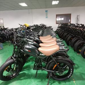 Vélo <span class=keywords><strong>Électrique</strong></span> à Pneus Larges à Moteur Simple ou Double avec Batterie 48V 20Ah 23Ah, Léger pour les Trajets Urbains, Prix de Gros - Product Image 3