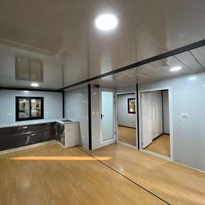 Contenedor Expandible Plegable de Doble Ala de Madera Prefabricada de 20 pies y 40 pies, Fabricante de Casas Móviles para Exteriores - Product Image 6