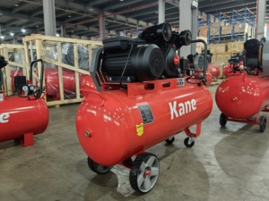 Ventes directes d'usine Mini 73kg 100L compresseur d'air à vis sans huile portable pompe à moteur refroidie par air - Product Image 3