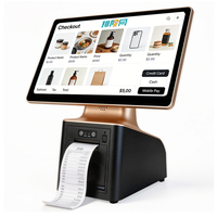 Sistema de Terminal Punto de Venta Todo en Uno OEM ODM de 15.6 Pulgadas, Caja Registradora, Pantalla Táctil Android, Hardware para Punto de Venta