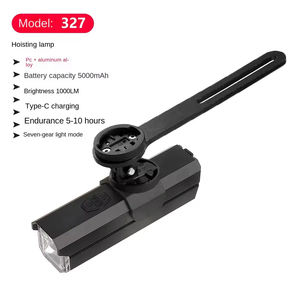 Phare de vélo LED rechargeable étanche 1000LM IP65, charge USB, alliage d'aluminium, phare de vélo de montagne - Product Image 6