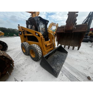 Cargadora de dirección deslizante usada Caterpillar 246D multifunción para proyectos de construcción - Product Image 3
