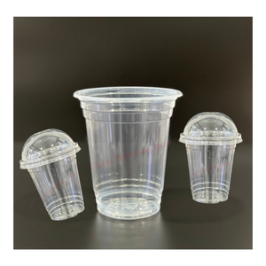 Tasse à smoothie en plastique PP transparent jetable Matériaux durables et écologiques de Quang Quan Vietnam pour le thé et les boissons - Product Image 2