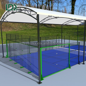 LDK Sports Equipment Indoor Panoramic Cancha De Padel Proveedor Hierba Artificial Pista De Padel Personalizada Con Techo - Product Image 2