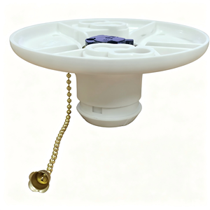 Portalámparas de Cerámica <span class=keywords><strong>AOTA</strong></span> E27, Estilo Rosca, 250V, 1 Año de Garantía, Uso Interior/Exterior - Product Image 3