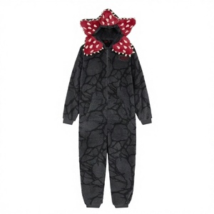 Pijama de Navidad <span class=keywords><strong>Stranger</strong></span> Echo con Diseño de Plantas, Mono para Adultos, Tela de Franela Acogedora, para Fiestas Navideñas, Mono Suave, Disfraces de Películas y Series de TV - Product Image 2