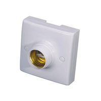 Support de lampe E27 bouchon à vis douille blanc plafonnier multifonctionnel lampe ampoule fixation Base support ampoule support