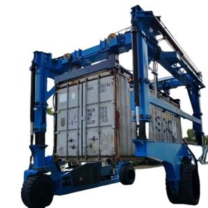 <span class=keywords><strong>La</strong></span> Chine Fabrication 80ton Straddle Crane Pneu en caoutchouc Conteneur Portique Grue - Product Image 2