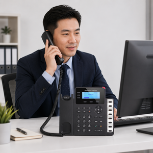 <span class=keywords><strong>Téléphone</strong></span> IP Gigabit 3 lignes SIP, 8 touches BLF, conférence 4 voies, PoE, EHS, voix HD, <span class=keywords><strong>téléphone</strong></span> de bureau pour les petites entreprises - Product Image 5
