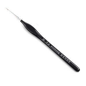 Pittura di numeri pennelli artistici in legno estremamente sottile linea di gancio pennello pittura ad olio di numeri <span class=keywords><strong>Art</strong></span> forniture per pennelli per capelli donnola - Product Image 6