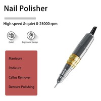 Micromoteur à ongles de haute qualité, brossé, 25000 tr/min, 65W, haute précision, pour salon de manucure