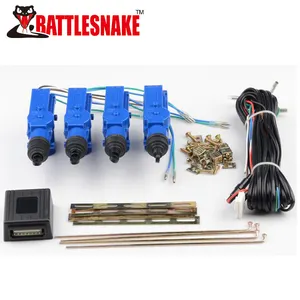 Kit de sistema de cierre centralizado universal para coche, 2/5 cables, actuador de cerradura de puerta de coche, Motor de potencia, sistema de cierre centralizado para coche