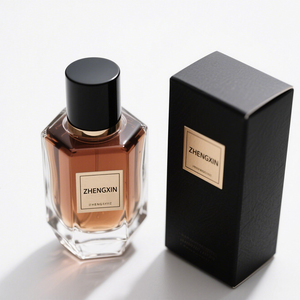 New Trend Luxury Custom Gift Box <strong>Packaging</strong> 50ml Empty Perfume <strong>Glass</strong> Bottle with Lid - Product Image 3