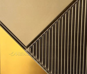 Panneaux muraux en PVC imperméables géométriques modernes de haute qualité Wayon 50cmx50cm pour la décoration intérieure du salon, faciles à poser soi-même - Product Image 1