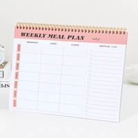 Plan d'aujourd'hui en gros planificateur hebdomadaire personnalisé bloc-notes notes autocollantes liste de tâches blocs-notes feuilles mobiles calendrier personnalisé posté
