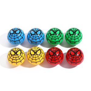 Mini pequeño material escolar estudiantes papelería patrón de araña Manual Sacapuntas de plástico - Product Image 4