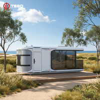 Maison Capsule Moderne Haut de Gamme Robuste de Fabrication Industrielle avec Cuisine Extérieure – Collection de Maisons Capsule de Luxe
