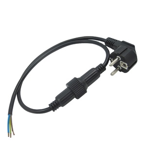 Cable de alimentación de 3 pines, <span class=keywords><strong>M23</strong></span>, macho, hembra, redondo, plástico, hueco, conector moldeado, 2,5/1,5/1,0/0, 75 mm2, Cable para iluminación Led - Product Image 1