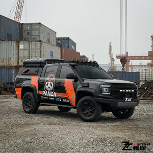 Autocollant en <span class=keywords><strong>vinyle</strong></span> imperméable résistant aux UV pour la carrosserie latérale de camionnette, pour Ford Raptor Ranger, accessoires de décoration pour course tout-terrain - Product Image 3