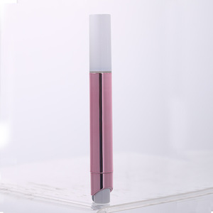 ปากกาลิปสติกแบบกด 3.3 กรัม สีขาวเหลือบรุ้ง หัวตัดเฉียง ติดทนนาน บรรจุภัณฑ์เครื่องสำอาง - Product Image 1