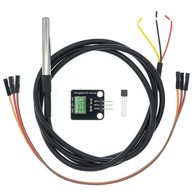 Factory-OEM DS18B20 Digital Temperature Sensor Module Kit with 1-Wire Interface, Perfect for IoT and Smart Home Applications