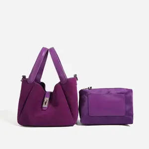 Bucket Bags Ins Supplier Custom Handbag Logo Wholesale Brand Handbags For Women's Shoulder Bucket Bag