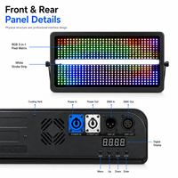 Big Dipper 120W RGB + Lumière Stroboscopique LED Blanche DMX512 Effet de Scène Pixel pour Événements, Clubs, Location et Éclairage Professionnel