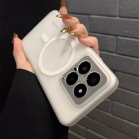 Étui magnétique en PC mat ultra fin sans cadre pour Xiaomi Redmi A5 15 14 13 12 11 10S Pro Ultra K70 K60 K50 K40 S, coque fine