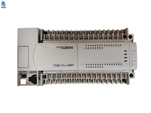 FX2N-48MR-001 PLC ตัวควบคุมลอจิกแบบตั้งโปรแกรมได้ โมดูลควบคุมอุตสาหกรรม ชุดประกอบที่ถอดประกอบแล้ว ทดสอบการทำงานแล้ว ประสิทธิภาพเสถียร - Product Image 1
