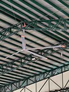 RTFANS 工厂 HVLS <span class=keywords><strong>3</strong></span>米工业吊扇，适用于大型仓库，220V电机，最佳选择用于暖通空调系统 - Product Image 3