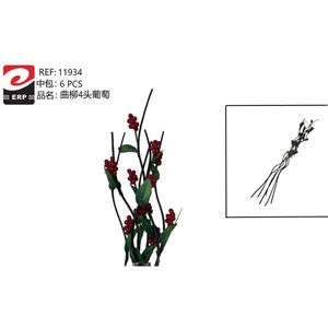 Quliu 4 Head Grape Artificial Christmas Decorations for Holiday Garlands and Wreaths - Product Image 3