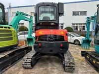 Mini-excavatrice sur chenilles d'occasion d'origine japonaise Kubota U35, 3,5 tonnes, mini-excavatrice hydraulique Kubota U35