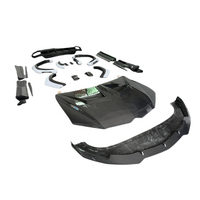 Kit carrosserie 1016 Style pour Lamborghini Urus 1016 en semi-fibre de carbone : Lame de pare-chocs avant, Jupes latérales, Diffuseur arrière, Capot, Aile