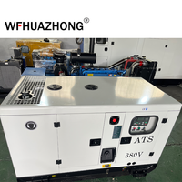 Générateur diesel silencieux durable de 40 kVA 30 kW, utilisation commerciale, assistance technique professionnelle, prix du générateur diesel Weichai