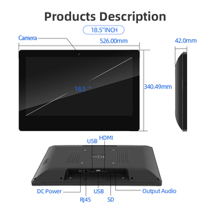 21.5 Inch <strong>LCD</strong> Display Video Screen <strong>Panel</strong> Wall-Mounted Windows Android Support for Home Bar Mall Digital Signage <strong>Monitor</strong> - Product Image 4