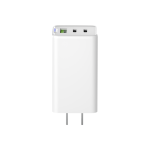 Gan 65 W PD tường sạc 3 cổng máy tính bảng máy tính xách tay sạc chúng tôi cắm FCC cho iPhone Samsung điện thoại di động <span class=keywords><strong>USB</strong></span> tường Outlet 65 Watt - Product Image 3