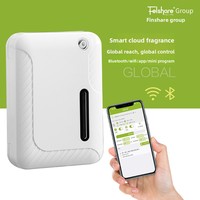 Diffuseur d'arômes mural modèle F200 pour la maison, l'hôtel et l'usage commercial ; Contrôle intelligent Bluetooth Wi-Fi ; Parfums variés ; Eau