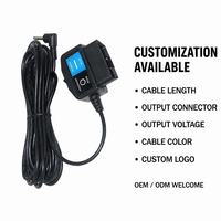 Kit de câblage OBD 12V 24V vers 5V OEM ODM Longueur personnalisée Faible MOQ Vente en gros pour accessoire de caméra embarquée