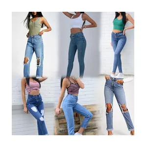 2024 Stock Jeans Pantalones para mujer Jeans Homme Vetements Stock Apparels Denim Pant Super Overstock Denim Jeans Skinny