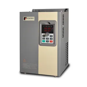 POWTRAN 단상 220v ac ~ 3 상 380v ac VFD 드라이브 220V ~ 380V 주파수 변환기 인버터 모터 0.4kw-710kw VFD