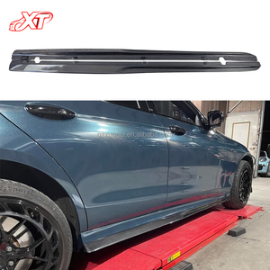 Jupe latérale en fibre de carbone Style Psm pour Mercedes Benz Classe <span class=keywords><strong>C</strong></span> W205 4 portes C63 Kit de carrosserie en fibre de carbone 2 portes - Product Image 4