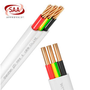 Jzd केबल saaa s/nzs जुड़वां और पृथ्वी tps <span class=keywords><strong>2</strong></span>.5 मिमी 4 मिमी विद्युत <span class=keywords><strong>2</strong></span> कोर <span class=keywords><strong>3</strong></span> कोर जैकेट pvc फ्लैट वायर और केबल - Product Image 3