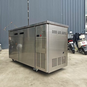 Commercial Stainless Steel Table Top Under Counter Display <strong>Fridge</strong> Freezer - Product Image 5