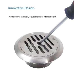 Conector de Entrada de Pared para Piscina, Resistente a la Corrosión, Compatible con Agua Salada, de Acero Inoxidable 304 Premium - Product Image 3