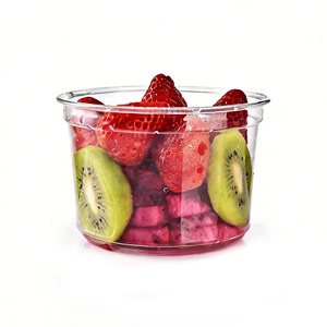 Contenitore per Alimenti e Gastronomia in PET da 16/24/32oz con Coperchio a Cupola e Piatto, Logo Personalizzato per Uso Industriale - Product Image 6