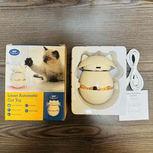 Elektrisch speeltje voor huisdieren met laser, zelfvermakend tumbler-design, slimme <span class=keywords><strong>teaser</strong></span>-staaf voor katten, elektrisch laser-speeltje voor huisdieren - Product Image 6