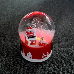 Natal levou personalizado neve globo