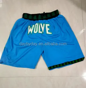 2024 High Quality American Basketball NBAing Shorts Just Don Mens Mesh Shorts For All 32 Teams